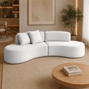 Ver imagem 1 de Sofá Luxuoso Modular Sala de Estar 200cm Vonetta