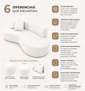 Ver imagem 4 de Sofá Luxuoso Modular Sala de Estar 200cm Vonetta