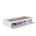 Ver imagem 3 de Cama Solteiro Baú Juvenil com 2 Portas Basculantes 80 Tókio