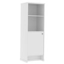 Ver imagem 6 de Armário Escritório com Prateleira e 1 Porta 143cm Verbena - Branco