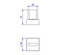 Ver imagem 2 de Acabamento para Registro de Gaveta de 3/4 4900 C33 Pq Cromado Polo Deca