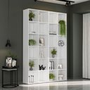 Ver imagem 1 de Kit Estante para Livros com 12 Nichos 221CMX148CM Caracol Branco