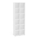 Ver imagem 6 de Kit Estante para Livros com 12 Nichos 221cm x 222cm Caracol Branco