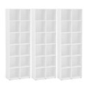 Ver imagem 2 de Kit Estante para Livros com 12 Nichos 221cm x 222cm Caracol Branco