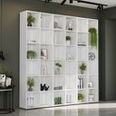 Ver imagem 1 de Kit Estante para Livros com 12 Nichos 221cm x 222cm Caracol Branco