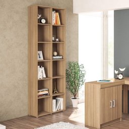 Kit Estante para Livros com 12 Nichos 221cm X 222cm Caracol - 4