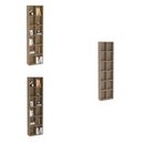 Ver imagem 2 de Kit Estante para Livros com 12 Nichos 221cm X 222cm Caracol