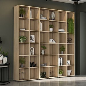 Kit Estante para Livros com 12 Nichos 221cm X 222cm Caracol