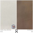 Ver imagem 4 de Poltrona Decorativa Chiara Corano Marrom/velosuede Off White - Nexta Casa