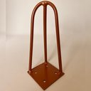Ver imagem 2 de Kit 04 Pés de Ferro Aço Hairpin Legs 15 cm Bronze A01 Sofá Móveis Mesa - Inoviza