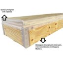 Ver imagem 6 de Cama Báu Box Base Blindado Solteiro Courino Preto