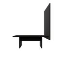 Ver imagem 2 de Mesa de Reunião com Painel para TV Industrial 200cm Preto
