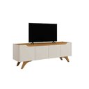 Ver imagem 1 de Rack para Tv 75'' Atenas 4 Portas 1.80m Mavaular:naturalle / Off