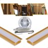 Perfil Led Embutir Gold 24x7mm 2m + Fita Nordecor Ip65 + Fonte 6a | Vellar | Iluminação Moderna Resi - 1