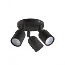 Ver imagem 1 de Spot de Led Direct Triplo Mr16 Circular 12w Preto Taschibra 3000k Luz Quente