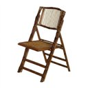 Ver imagem 2 de Kit com 10 Cadeiras Bali Moderna e Elegante Dobrável em Bambu Natural