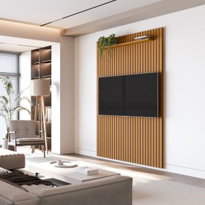 Painel para TV 55 Polegadas Ripado Arbo
