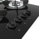 Ver imagem 4 de Cooktop Nardelli Safe Ferro Fundido 4 Bocas a Gás Preto Bivolt