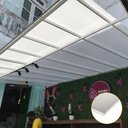 Ver imagem 3 de Kit Policarbonato Branco 4mm 8,00m X 1,50m - Perfis Naturais