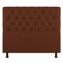 Ver imagem 1 de Cabeceira Cama Box Casal Queen Size Nice 160cm Suede Terracota - Abmaza