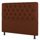 Ver imagem 2 de Cabeceira Cama Box Casal Queen Size Nice 160cm Suede Terracota - Abmaza