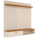 Ver imagem 6 de Painel Suspenso para Tv 55 Polegadas 1 Porta Basculante Isis Cinamomo/off White
