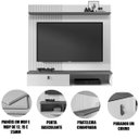 Ver imagem 4 de Painel Suspenso para Tv 55 Polegadas 1 Porta Basculante Isis Cinamomo/off White
