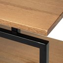 Ver imagem 6 de Estante de Livros Industrial Aço 90CMX64CM Objetos e Plantas X 64 Zen Marrom/Preto