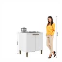 Ver imagem 5 de Balcao Cooktop 80 cm 5 Bocas Branco
