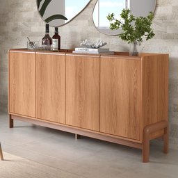 Aparador Buffet Elegance com 4 Portas Lukaliam - 1