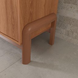 Aparador Buffet Elegance com 4 Portas Lukaliam - 6