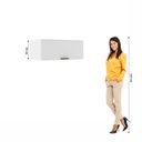 Ver imagem 5 de Armário Aéreo para Cozinha Cooktop 80 cm Branco
