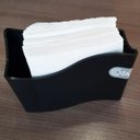 Ver imagem 4 de Kit 12 Porta Guardanapo Médio 14cm Suporte Guardanapo Mesa Restaurante Bar Brinox Preto