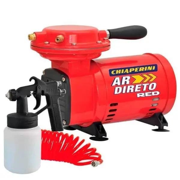 Compressor Ar Direto 1/3 Hp Bivolt Red Com Kit Chiaperini