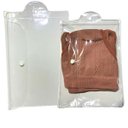 Ver imagem 1 de Embalagem Pendurar Multiuso Pvc Cristal C/botão15x21cm 50un