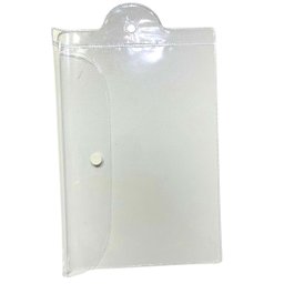 Embalagem Pendurar Multiuso Pvc Cristal C/botão15x21cm 50un - 3