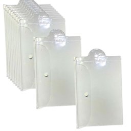 Embalagem Pendurar Multiuso Pvc Cristal C/botão15x21cm 50un - 2