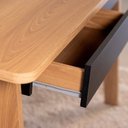 Ver imagem 6 de Escrivaninha Mesa Escritório Home Office Flexus 2 Gavetas 139cm Hanover