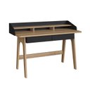 Ver imagem 4 de Escrivaninha Mesa Escritório Home Office Flexus 2 Gavetas 139cm Hanover