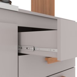 Cozinha Compacta Alta 3 Gavetas Antonela - 7