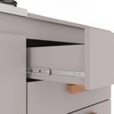 Ver imagem 7 de Cozinha Compacta Alta 6 Portas 3 Gavetas Freijó e Fumê Antonela