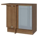 Ver imagem 1 de Balcão de Canto 1 Porta Rustic/Cinza Lux Madesa