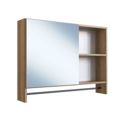 Conjunto para Banheiro Gabinete Suspenso 80cm com Toalheiro Lavatorio e Espelheira Cj8030.20 - 17