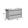 Conjunto para Banheiro Gabinete Suspenso 80cm com Toalheiro Lavatorio e Espelheira Cj8030.20 - 9