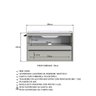 Conjunto para Banheiro Gabinete Suspenso 80cm com Toalheiro Lavatorio e Espelheira Cj8030.20 - 12