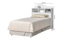 Ver imagem 2 de Cabeceira para Cama de Solteiro Irlanda Branco - Rede Móveis