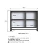 Conjunto para Banheiro Gabinete Suspenso 60cm com Toalheiro Cuba e Espelheira 80cm Cj8050.20 - 14