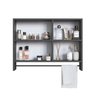 Conjunto para Banheiro Gabinete Suspenso 60cm com Toalheiro Cuba e Espelheira 80cm Cj8050.20 - 16