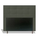 Ver imagem 1 de Cabeceira Estofada Lia 195 cm Para Cama Box Quarto King Size MV Estofados Suede Cinza