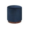 Puff Barcelona Decorativo e Base Madeira - 2